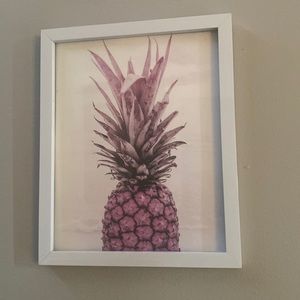 Pink Pineapple print